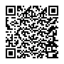 Codice QR per il numero di telefono +12244300741