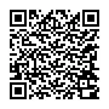 QR Code สำหรับหมายเลขโทรศัพท์ +12244300744