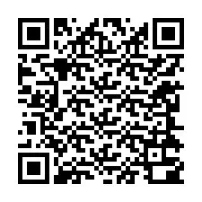 電話番号のQRコード +12244300846