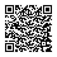 QR-koodi puhelinnumerolle +12244306954