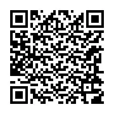 電話番号のQRコード +12244306955