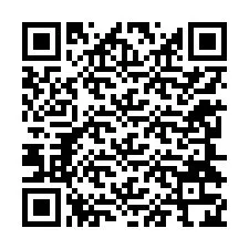 Codice QR per il numero di telefono +12244324746