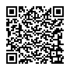 QR Code สำหรับหมายเลขโทรศัพท์ +12244363800