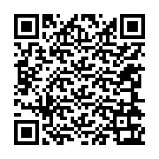 QR-Code für Telefonnummer +12244363803