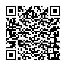 QR kód a telefonszámhoz +12244363808