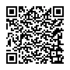 Codice QR per il numero di telefono +12244363811