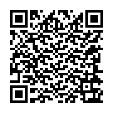 QR код за телефонен номер +12244363818