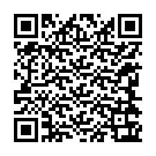 QR Code สำหรับหมายเลขโทรศัพท์ +12244363820