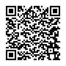 QR-Code für Telefonnummer +12244364525