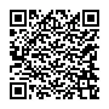 QR-koodi puhelinnumerolle +12244368581