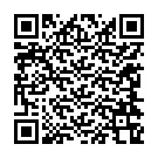 QR код за телефонен номер +12244368582