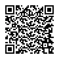 QR kód a telefonszámhoz +12244368584