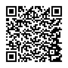 Codice QR per il numero di telefono +12244803374