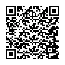 QR-koodi puhelinnumerolle +12244803987