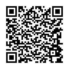 QR код за телефонен номер +12244804350