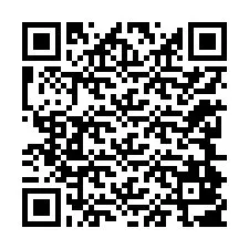 Código QR para número de teléfono +12244807529