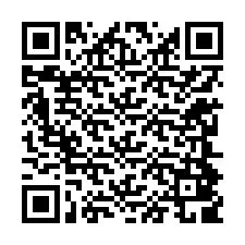 Código QR para número de teléfono +12244809256