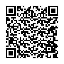 Código QR para número de teléfono +12244809642