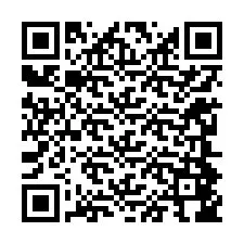 QR-Code für Telefonnummer +12244846252