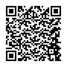 Código QR para número de teléfono +12244849771