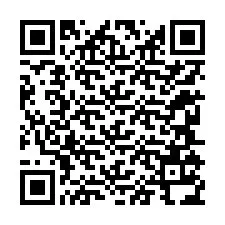 Código QR para número de teléfono +12245134570