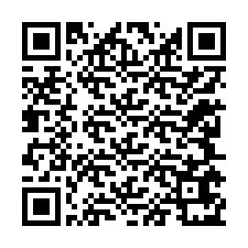 QR-code voor telefoonnummer +12245671129