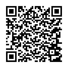 QR Code สำหรับหมายเลขโทรศัพท์ +12246003740