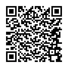 Código QR para número de teléfono +12246198877