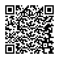 Código QR para número de teléfono +12246398527