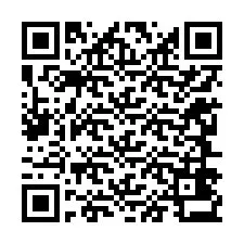 QR код за телефонен номер +12246433862