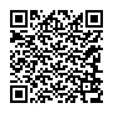 Código QR para número de teléfono +12246536221