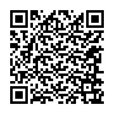 QR Code สำหรับหมายเลขโทรศัพท์ +12246767653