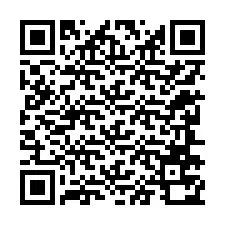 QR код за телефонен номер +12246770758