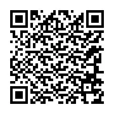 QR-koodi puhelinnumerolle +12246774701