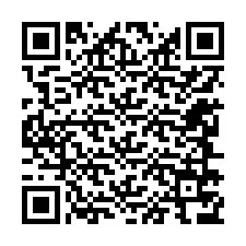 Código QR para número de telefone +12246776467