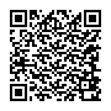 QR код за телефонен номер +12246820128