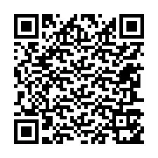 Código QR para número de teléfono +12247151857