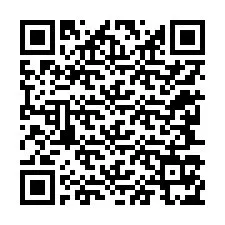 Codice QR per il numero di telefono +12247175468