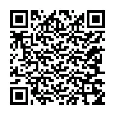 Código QR para número de teléfono +12247254139