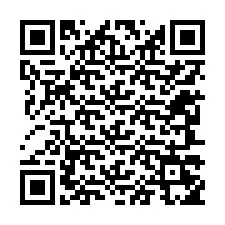 QR-koodi puhelinnumerolle +12247255413