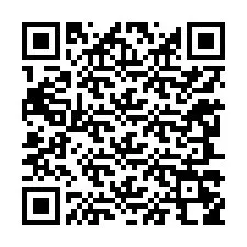 QR-koodi puhelinnumerolle +12247258442