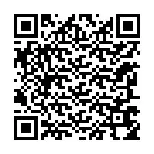 QR-koodi puhelinnumerolle +12247654145