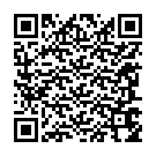 QR код за телефонен номер +12247654152