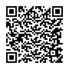 Código QR para número de teléfono +12247655156