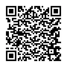 Código QR para número de teléfono +12247655565