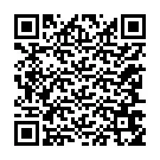 Código QR para número de teléfono +12247655569