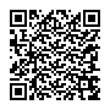 QR код за телефонен номер +12247656480