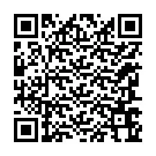 QR-koodi puhelinnumerolle +12247664551