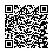 Codice QR per il numero di telefono +12247746370