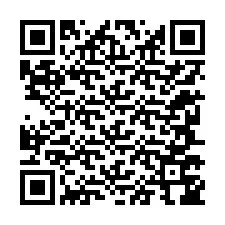 QR Code สำหรับหมายเลขโทรศัพท์ +12247746374